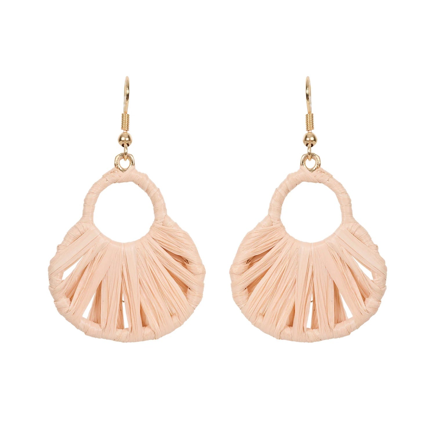 Earrings Matera Drop - Raw Weave