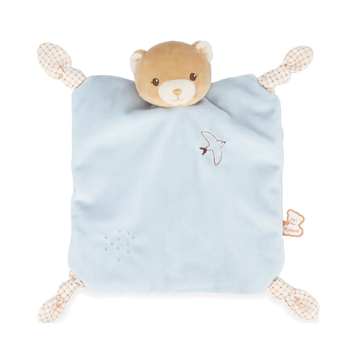 Comforter Perle Doudou Bear - Blue