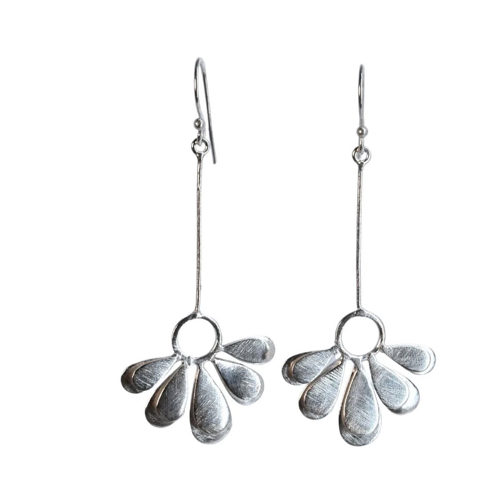 Earrings Daisy Silver