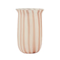 Vase Claudia Glass - Ivory/Russet - Small