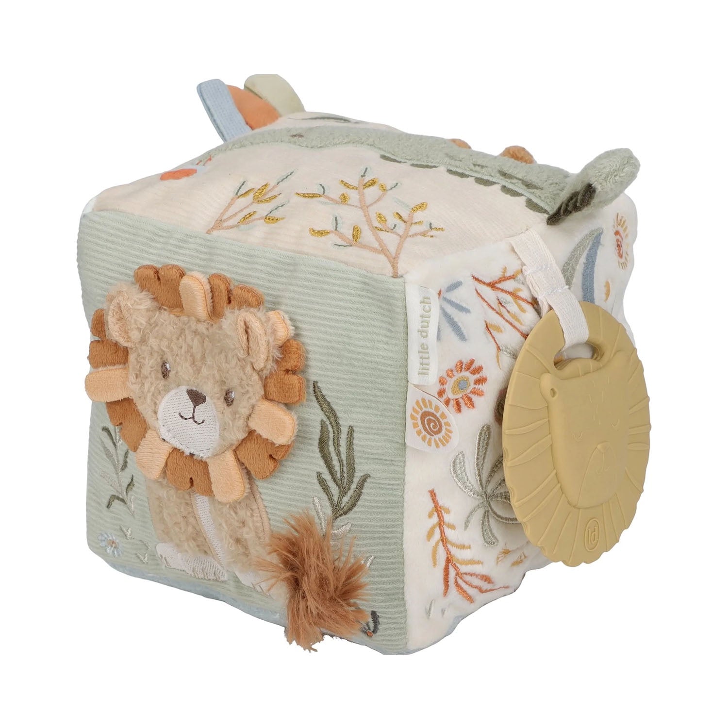 Soft Activity Cube - Safari Friends