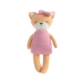 Knitted Animal Toy - Frankie the Fox