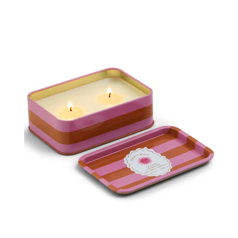 Candle Tin 'A Dopo' Sun - Orange Blossom