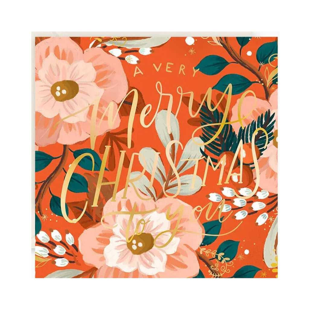 Card Small 'A Very Merry to You' Red