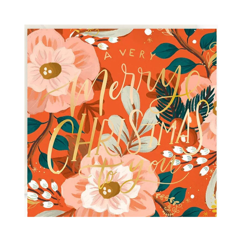 Card Small 'A Very Merry to You' Red