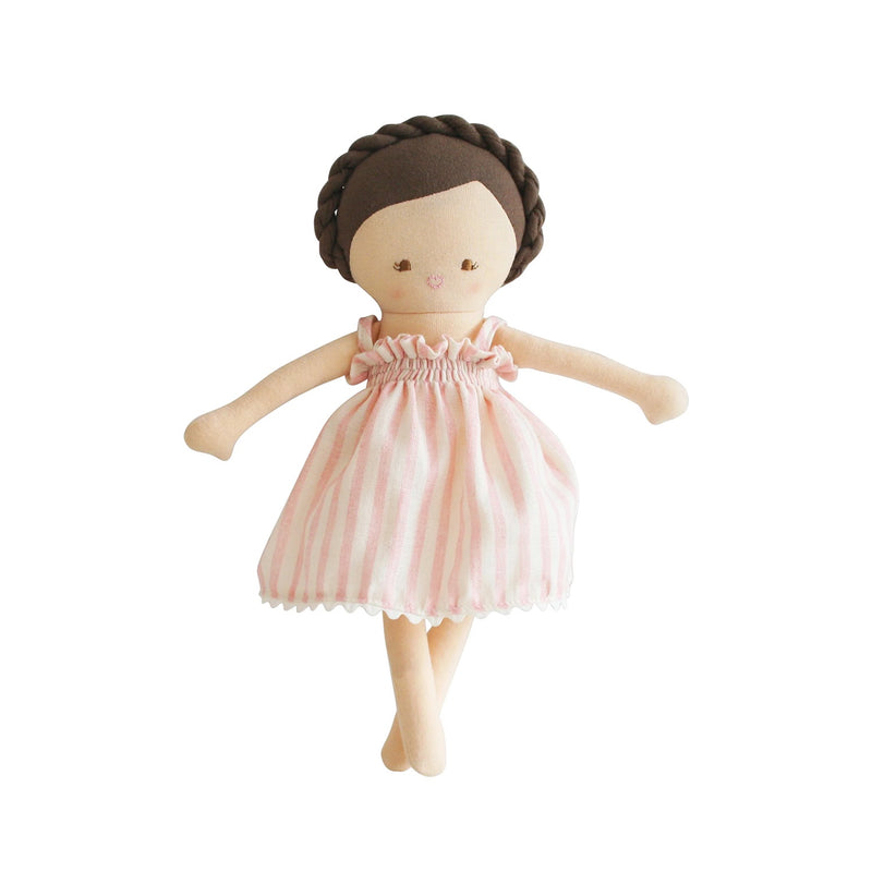 Doll - Daisy 28cm Pink Stripe