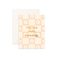 Card Truly Amazing Daisy Grid