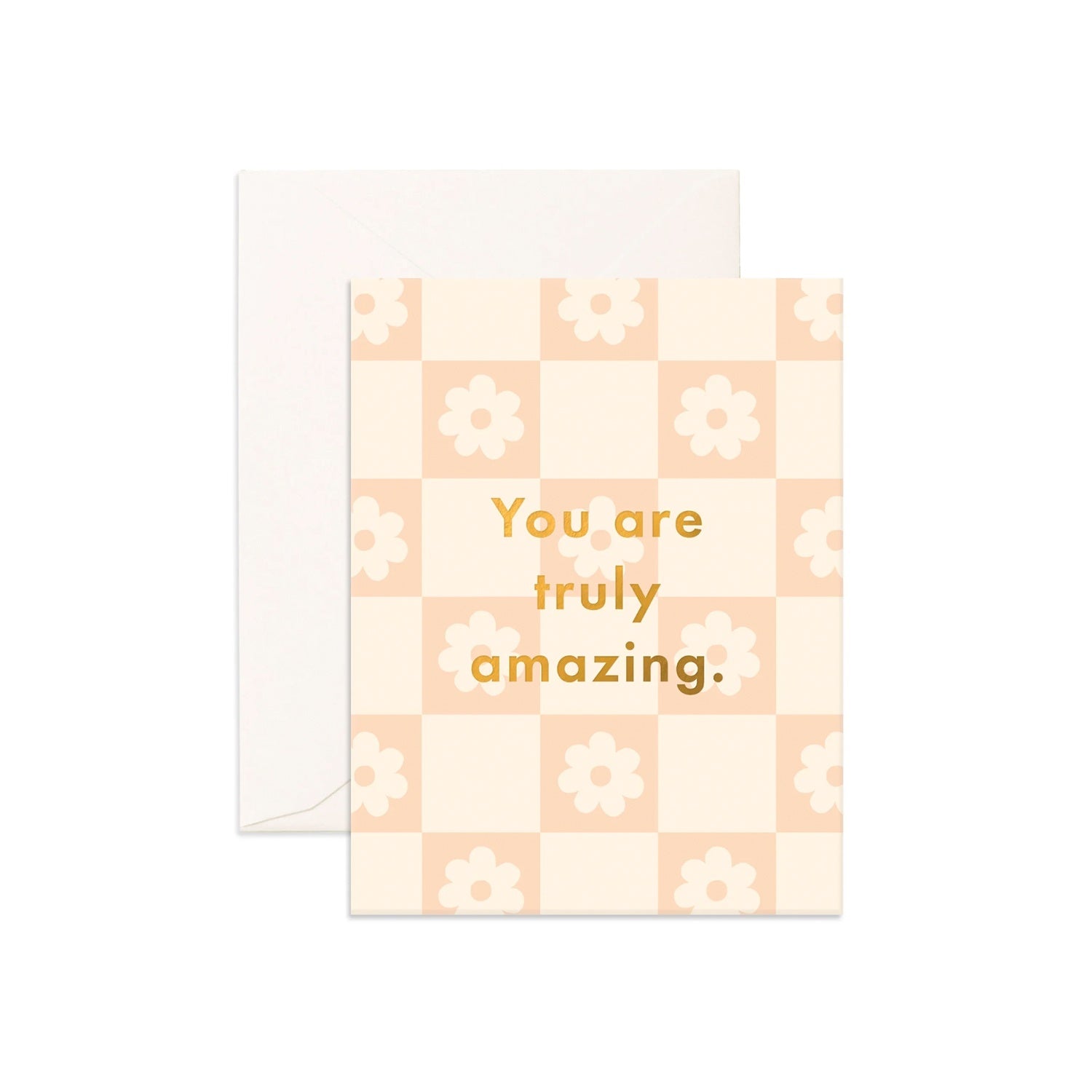 Card Truly Amazing Daisy Grid