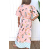 Dress Pineapple Maxi - Pink