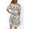 Dress Tropical Flower Mini