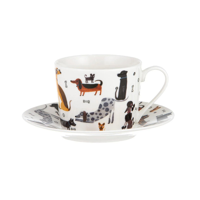 Cup & Saucer Canine Capers Puppers