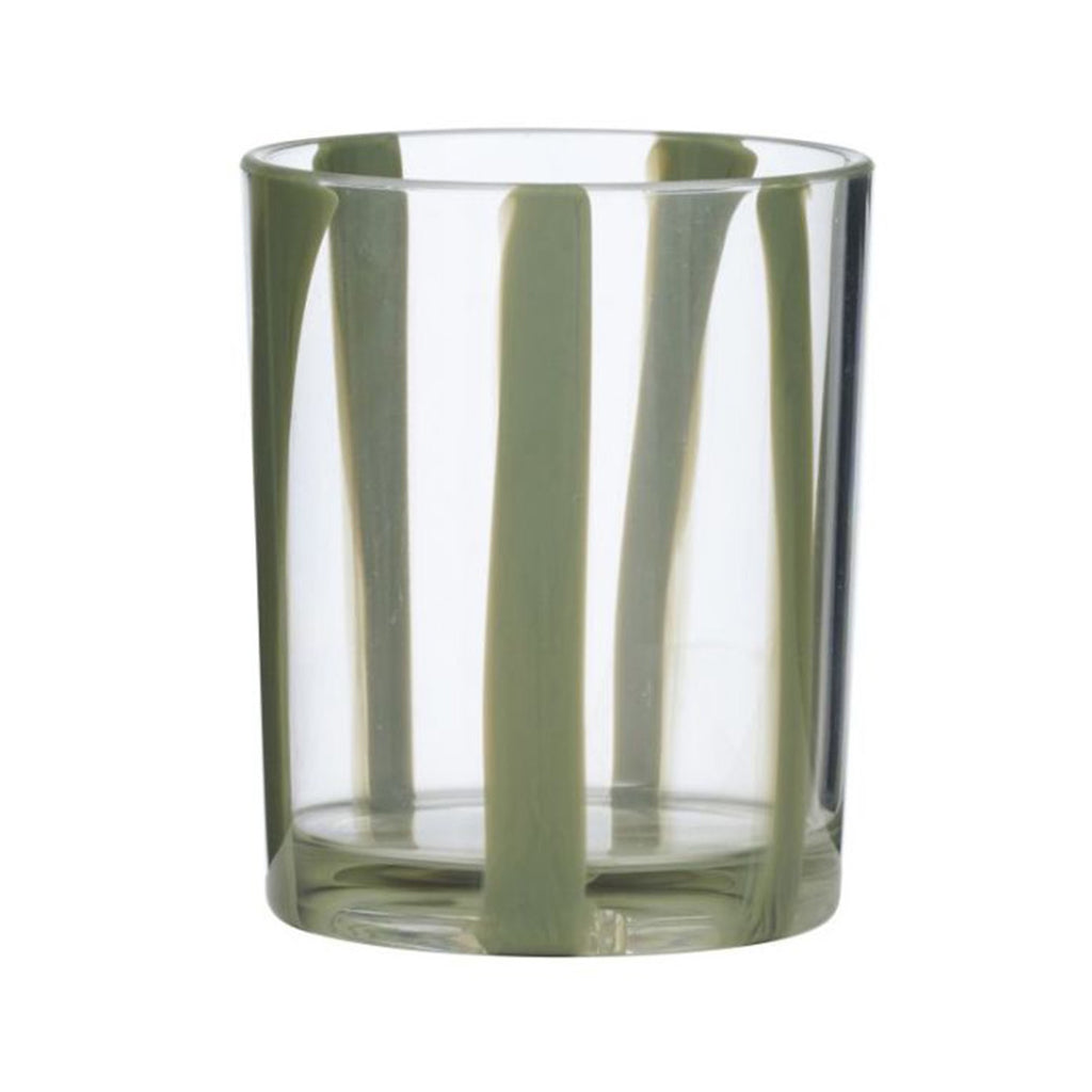 Tumbler Acrylic Cabana - Olive