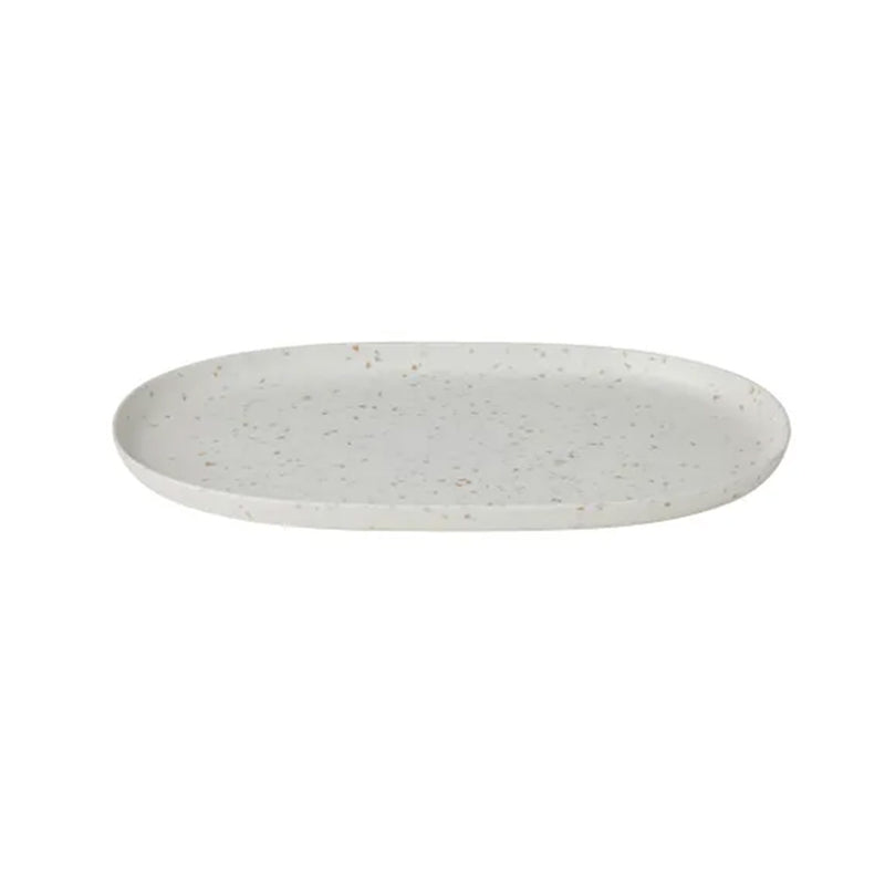 Platter Melamine Tidal Terrazzo