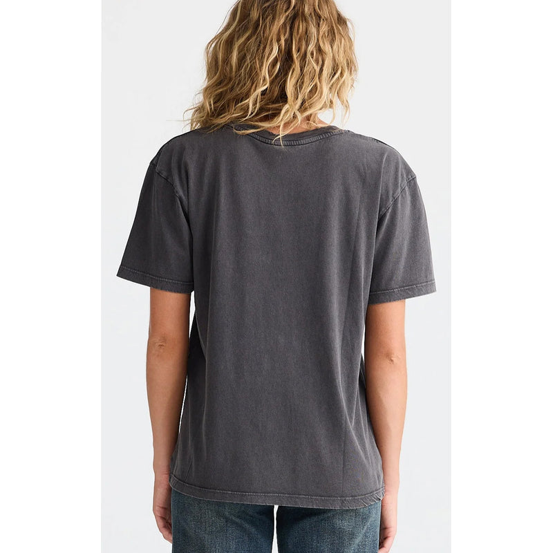 Top Ace Of Hearts Relaxed Tee - Black Wash