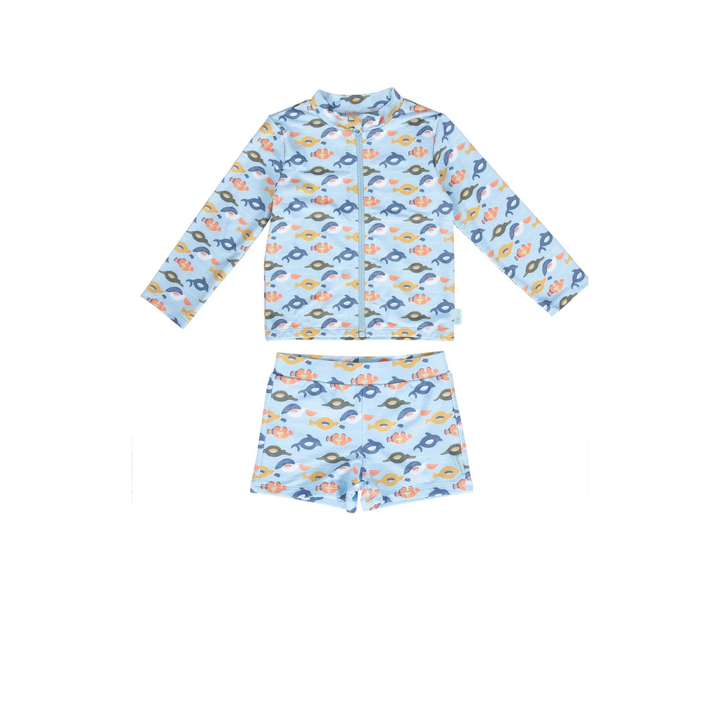 Swim Rashie & Shorts - Pool Floats