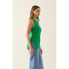 Top Adele Split Tank - Green