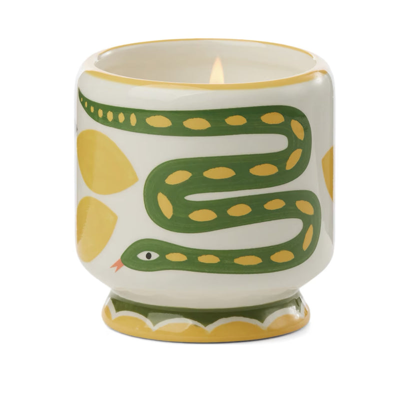Candle 'A Dopo' Snake - Wild Lemongrass