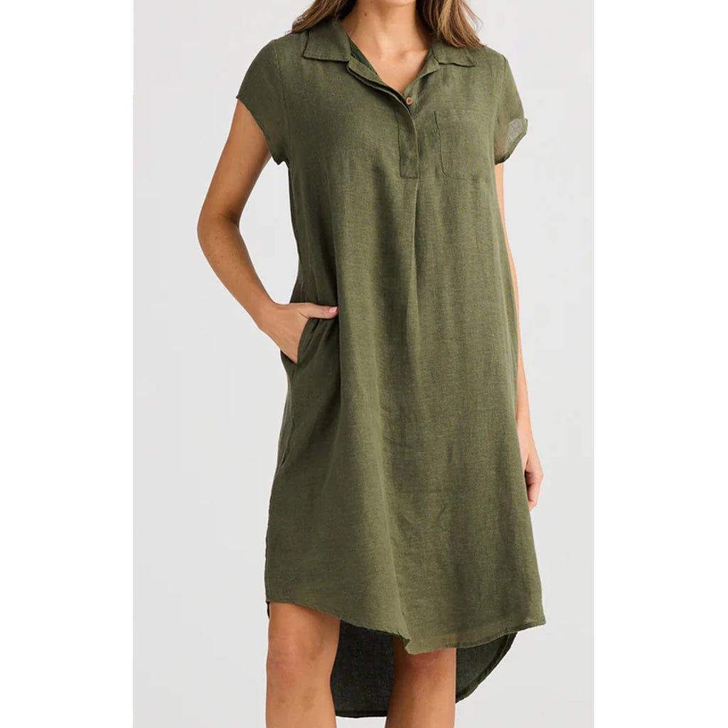 Dress Ahoy Tunic - Olive