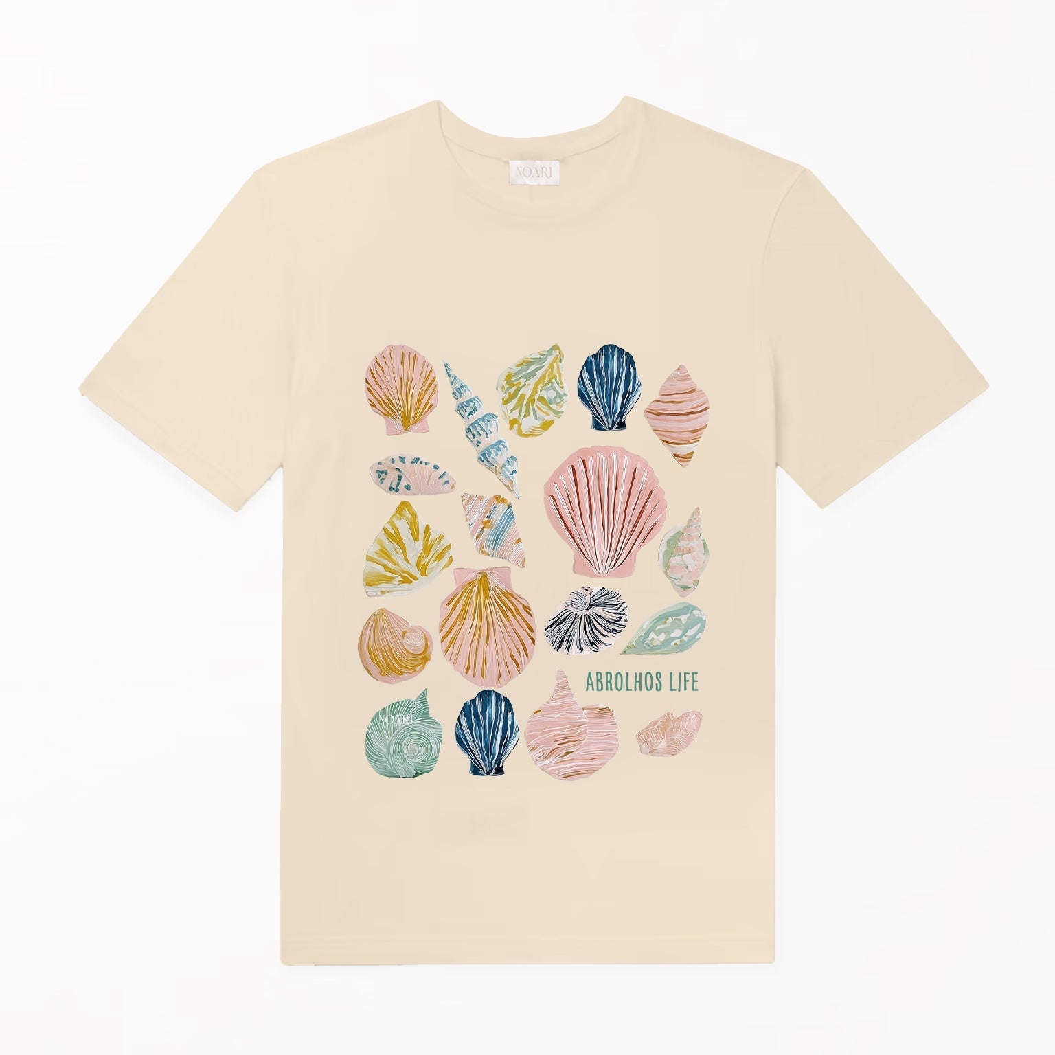 TShirt Cream - Abrolhos Life