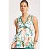 Top Alegria Spliced Tank - Estate/Teal