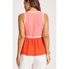 Top Alegria Spliced Tank - Cameo/Coral