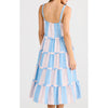 Dress Alita - Blue Multi Print