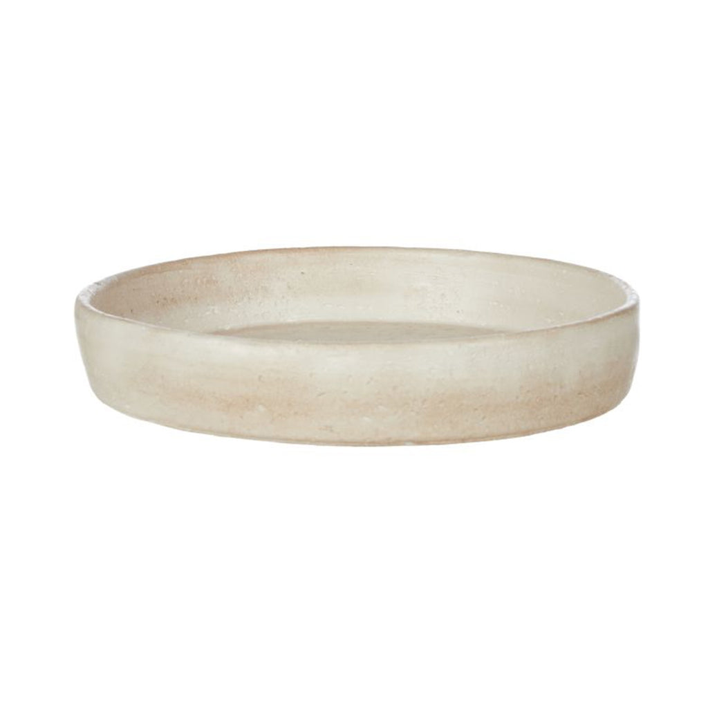 Tray Napier Round - Beige