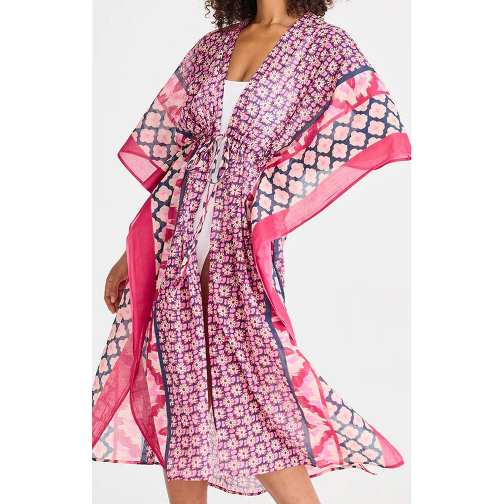 Kaftan Asta - Pink Floral