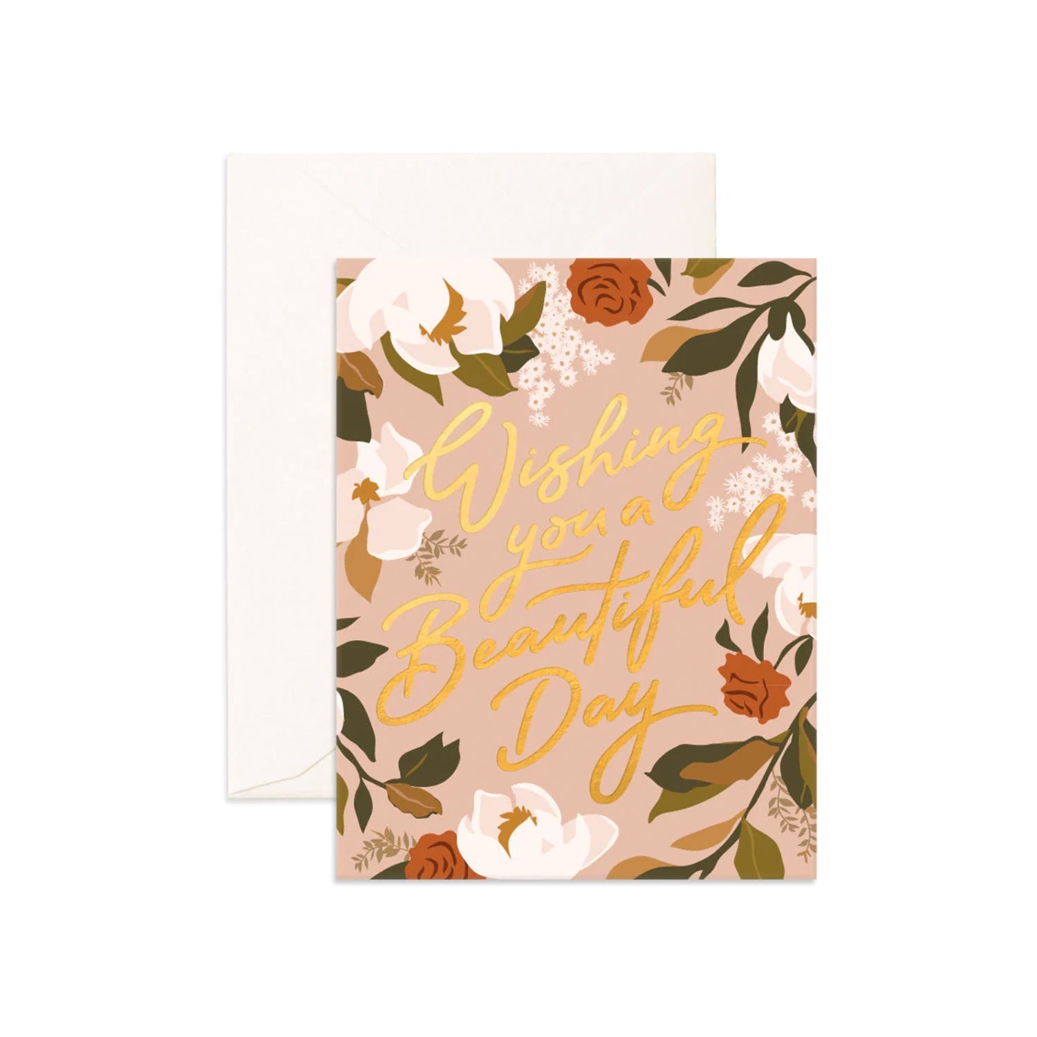 Card Beautiful day Magnolias