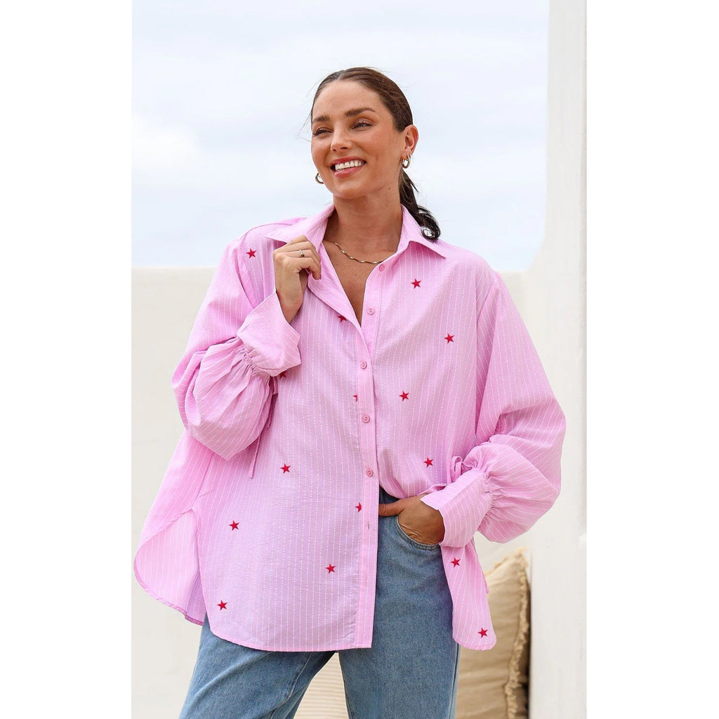 Top Billie Star Shirt - Pink