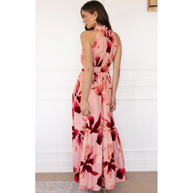 Dress Halter - Blush Lily