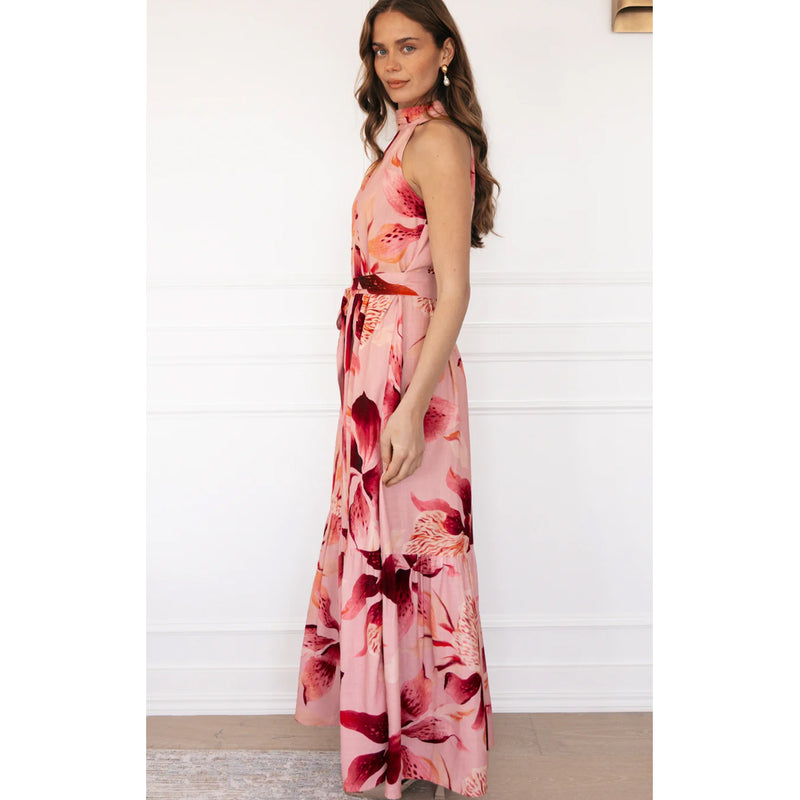 Dress Halter - Blush Lily