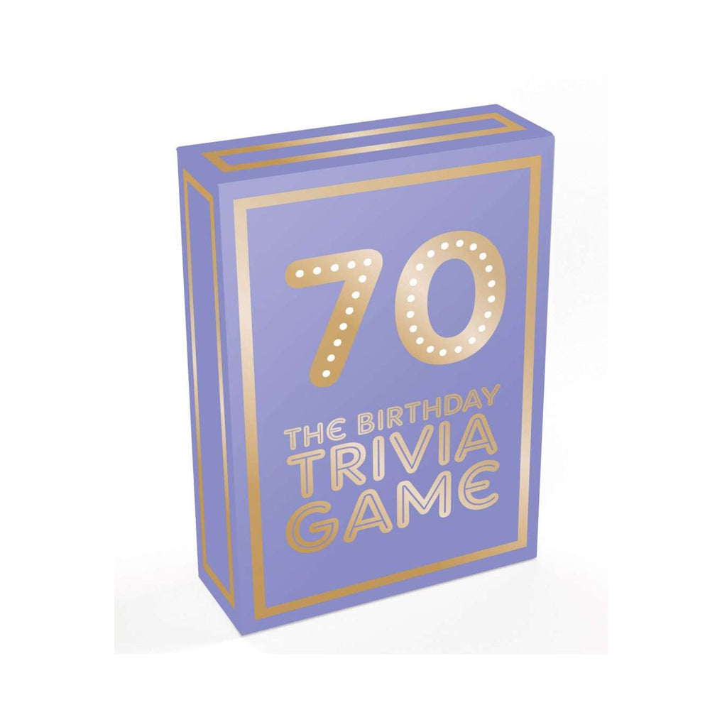 Trivia Game Birthday: 70