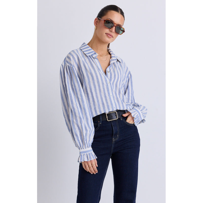 Top Connection Shirt - Blue Stripe