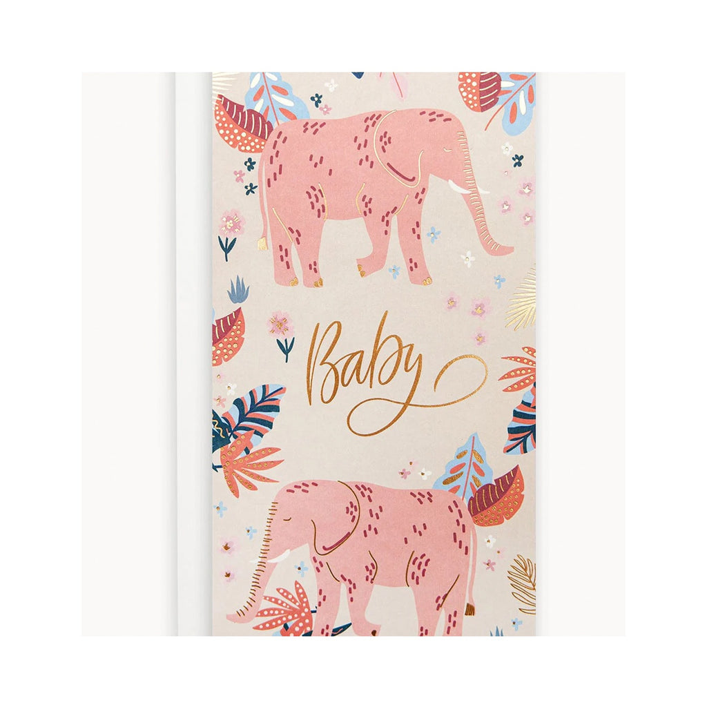 Card Tall 'Baby' Elephant