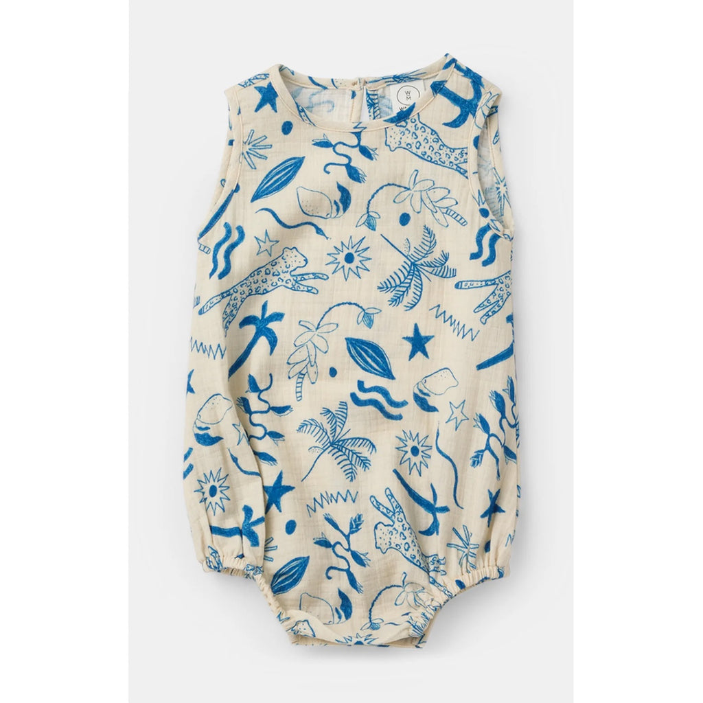 Baby Romper Seb - Tropical Safari