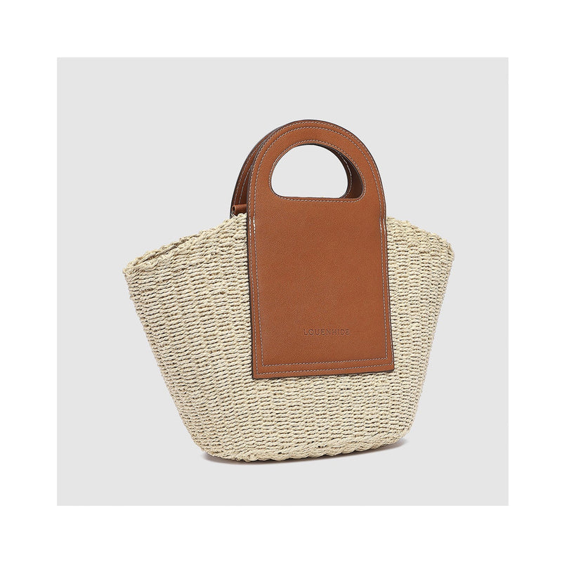 Bag Avoca Basket - Natural Tan