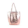 Bag Large Tote - Metallic Rose