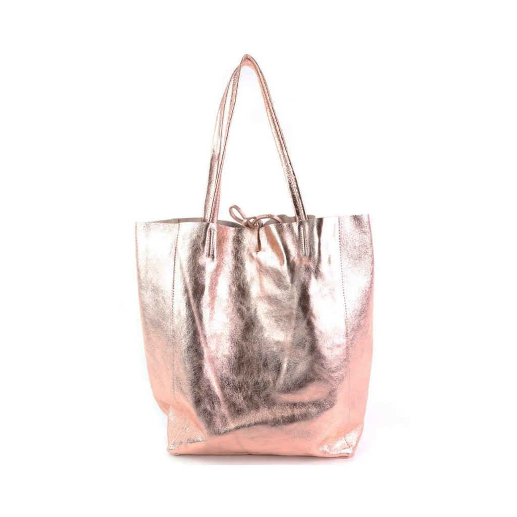 Bag Large Tote - Metallic Rose