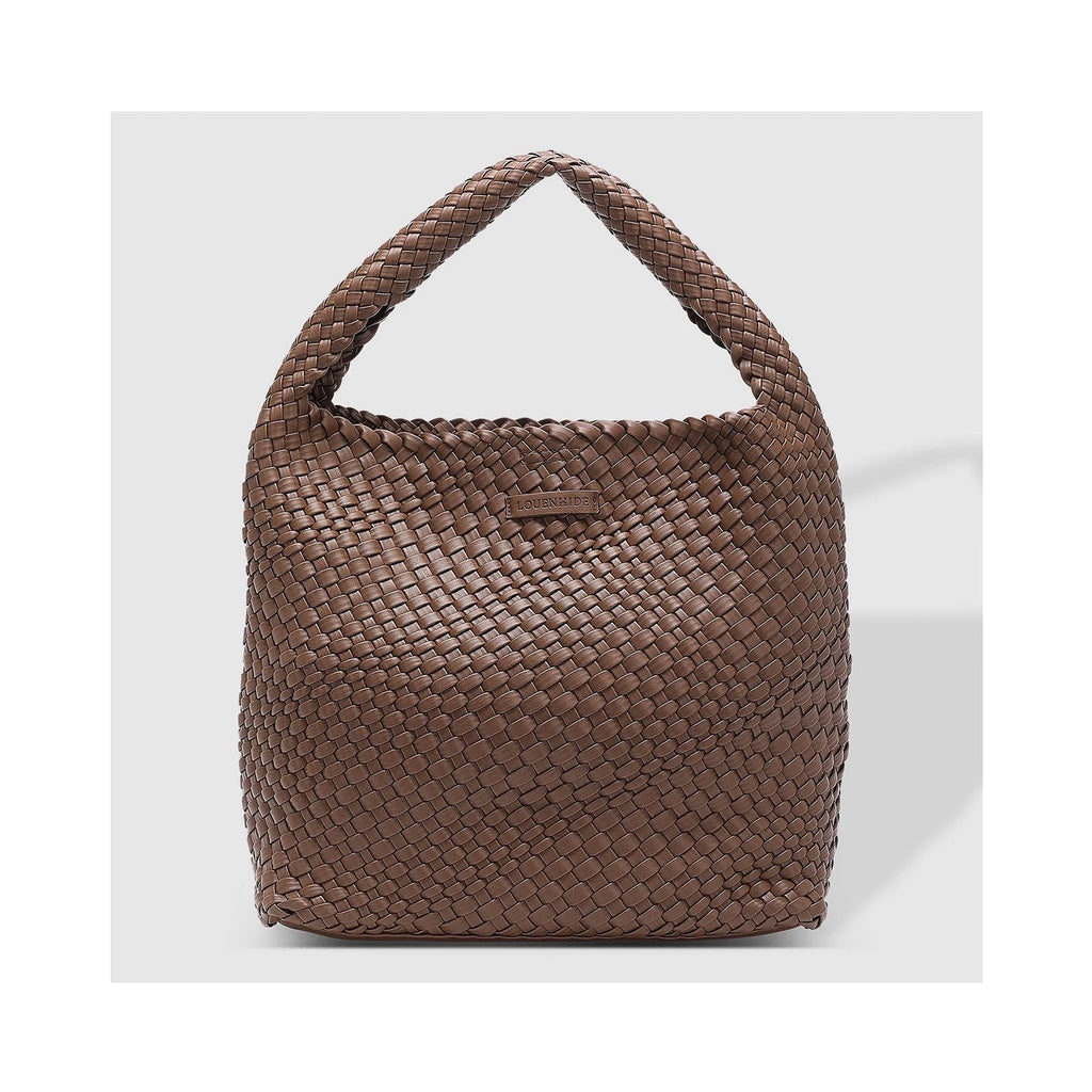 Bag Shoulder Gabby Woven - Chocolate