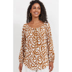 Top Bahama Button Tie - Opus Tan