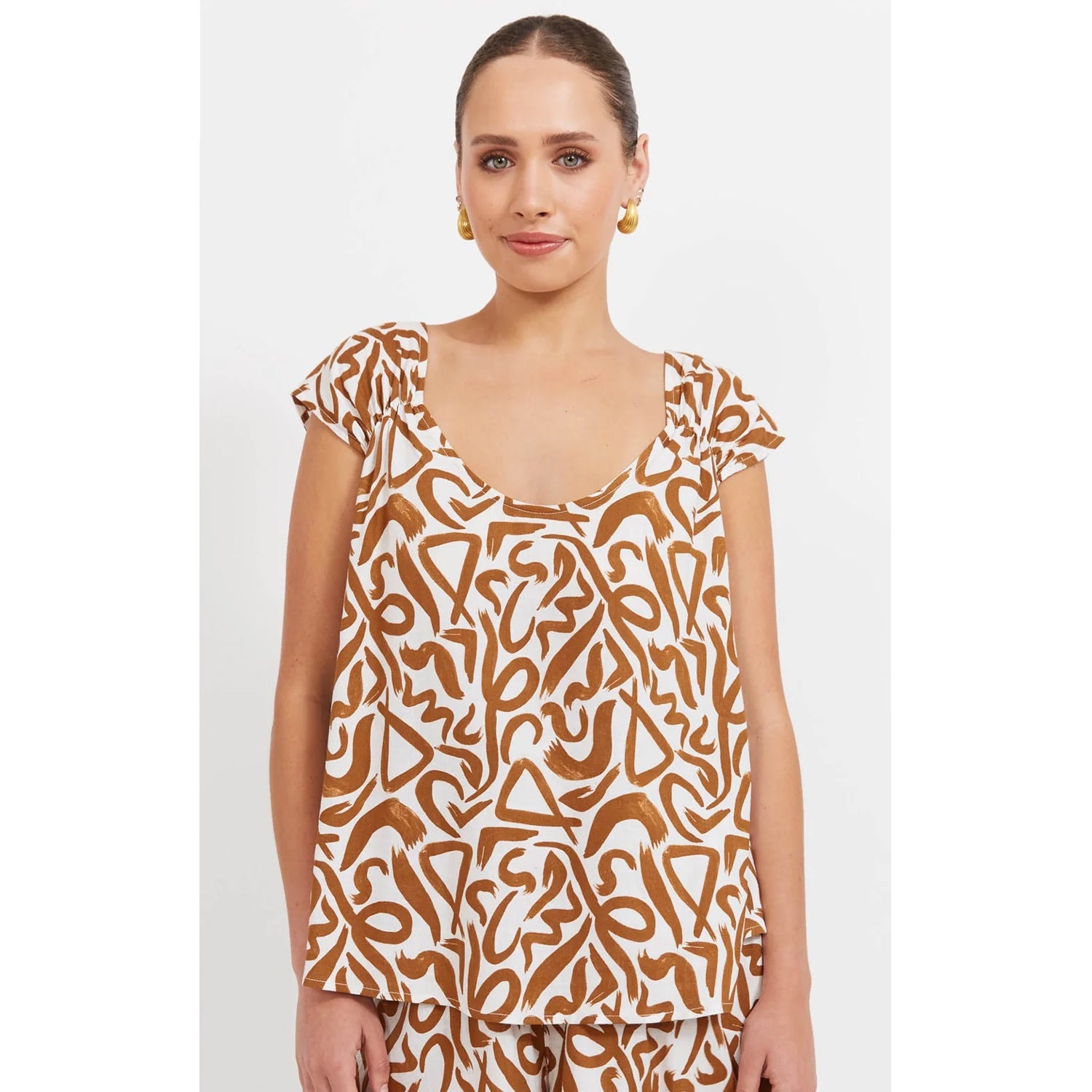 Top Bahama Tank - Opus Tan
