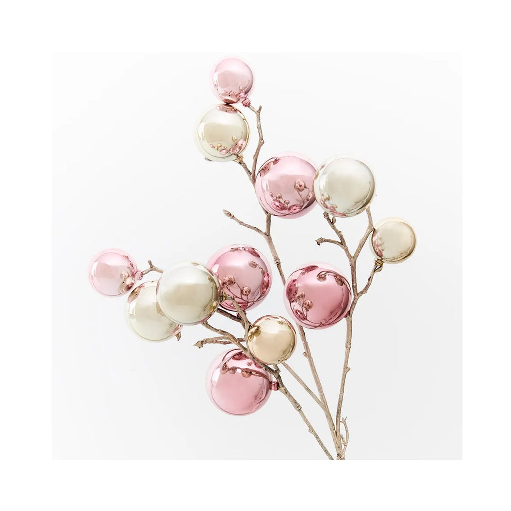 Ball Cluster Metallic Spray - Pink