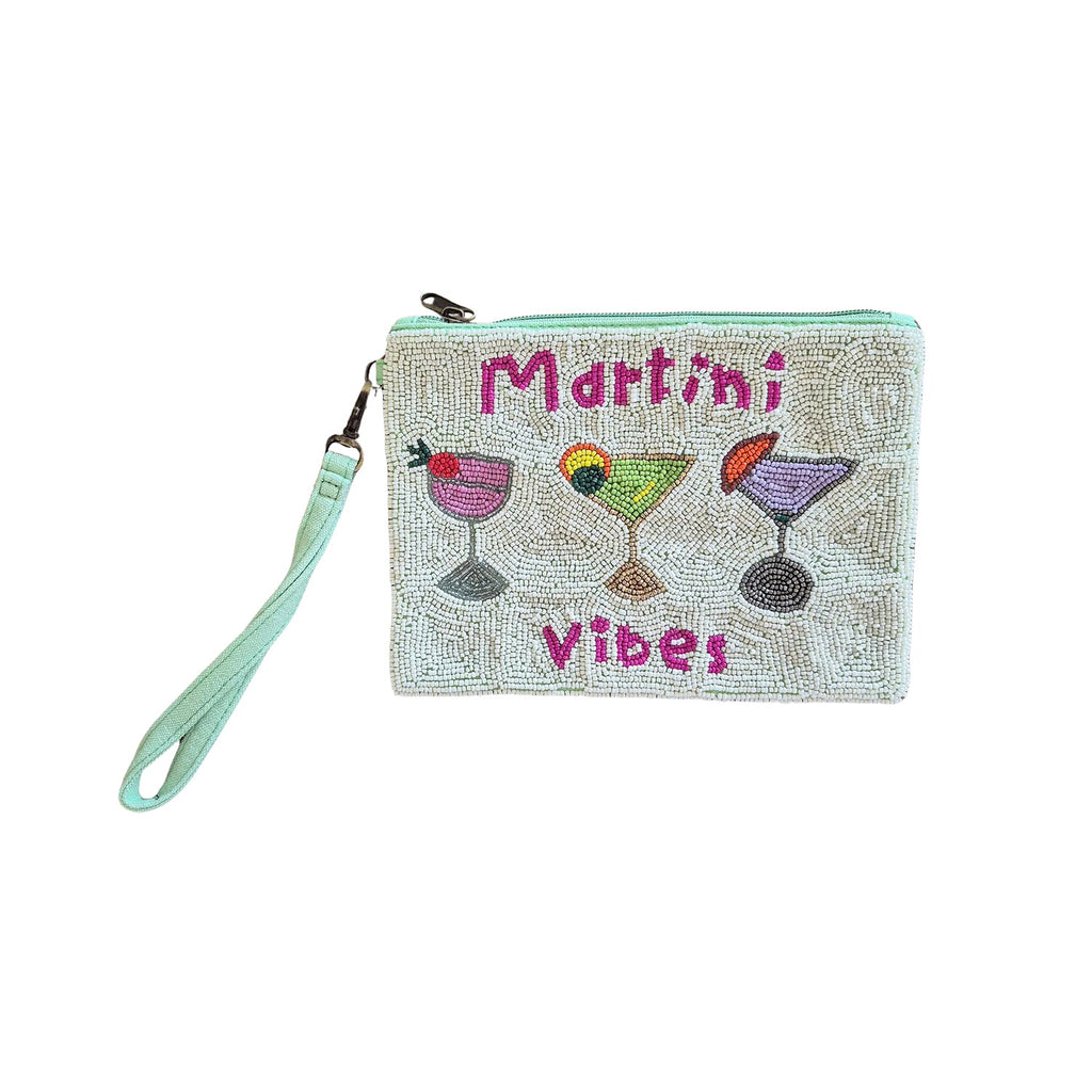 Pouch Beaded  Martini