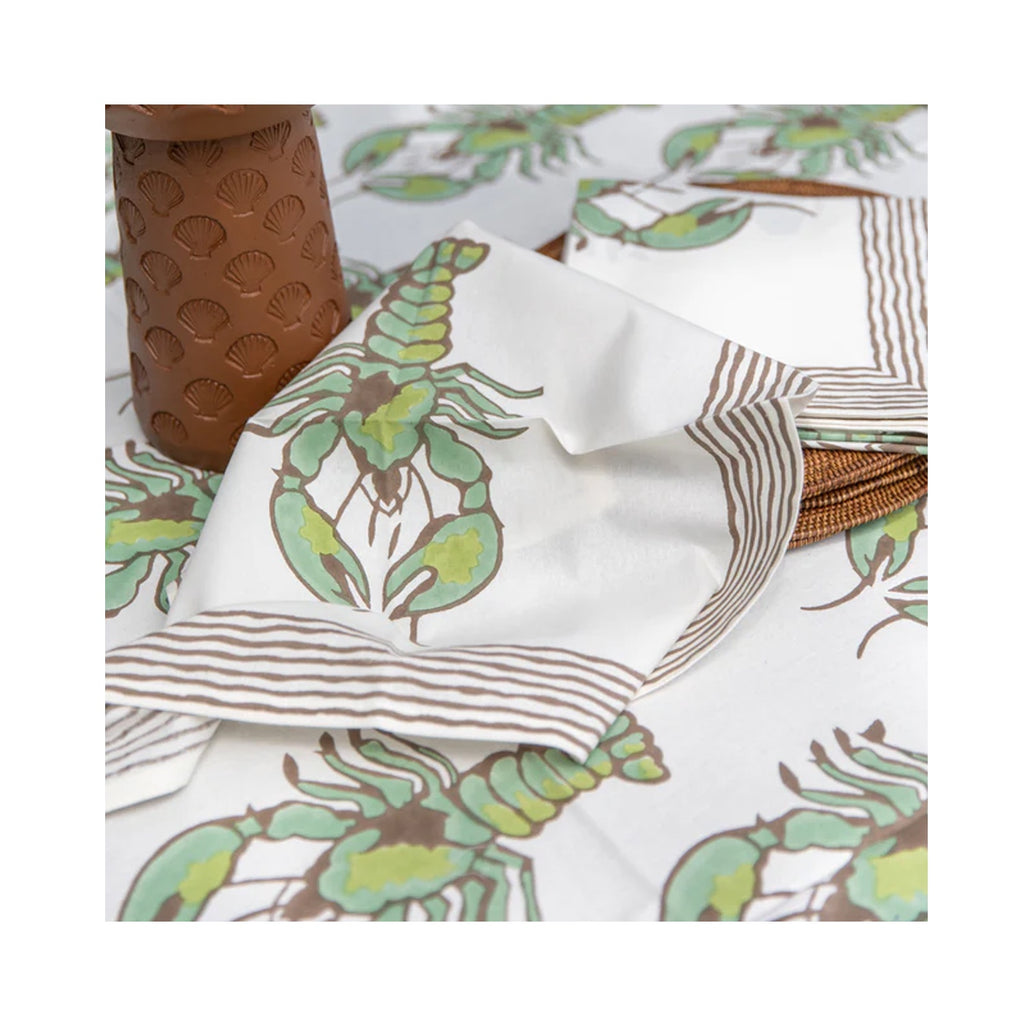 Napkin Set 4 Lobster Big - Reef