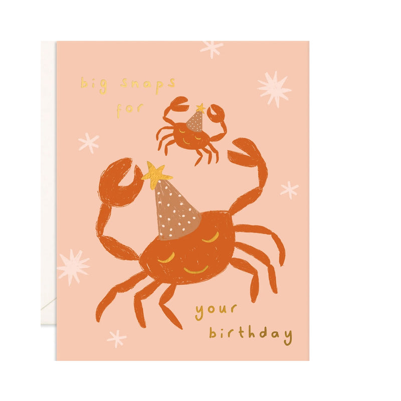 Card Big Snaps Crabs
