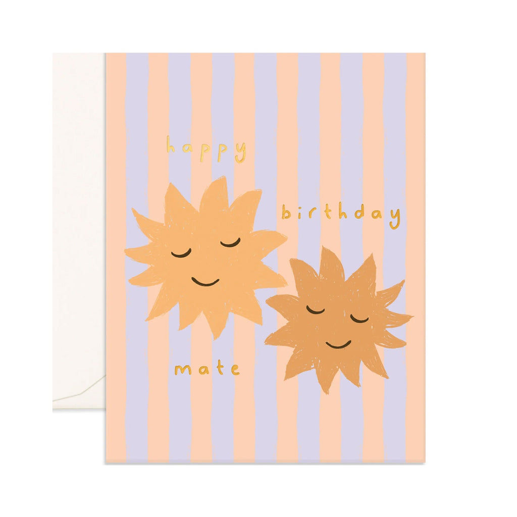 Card Birthday Mate Suns
