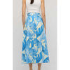 Skirt Leilani Maxi - Blue Leaf