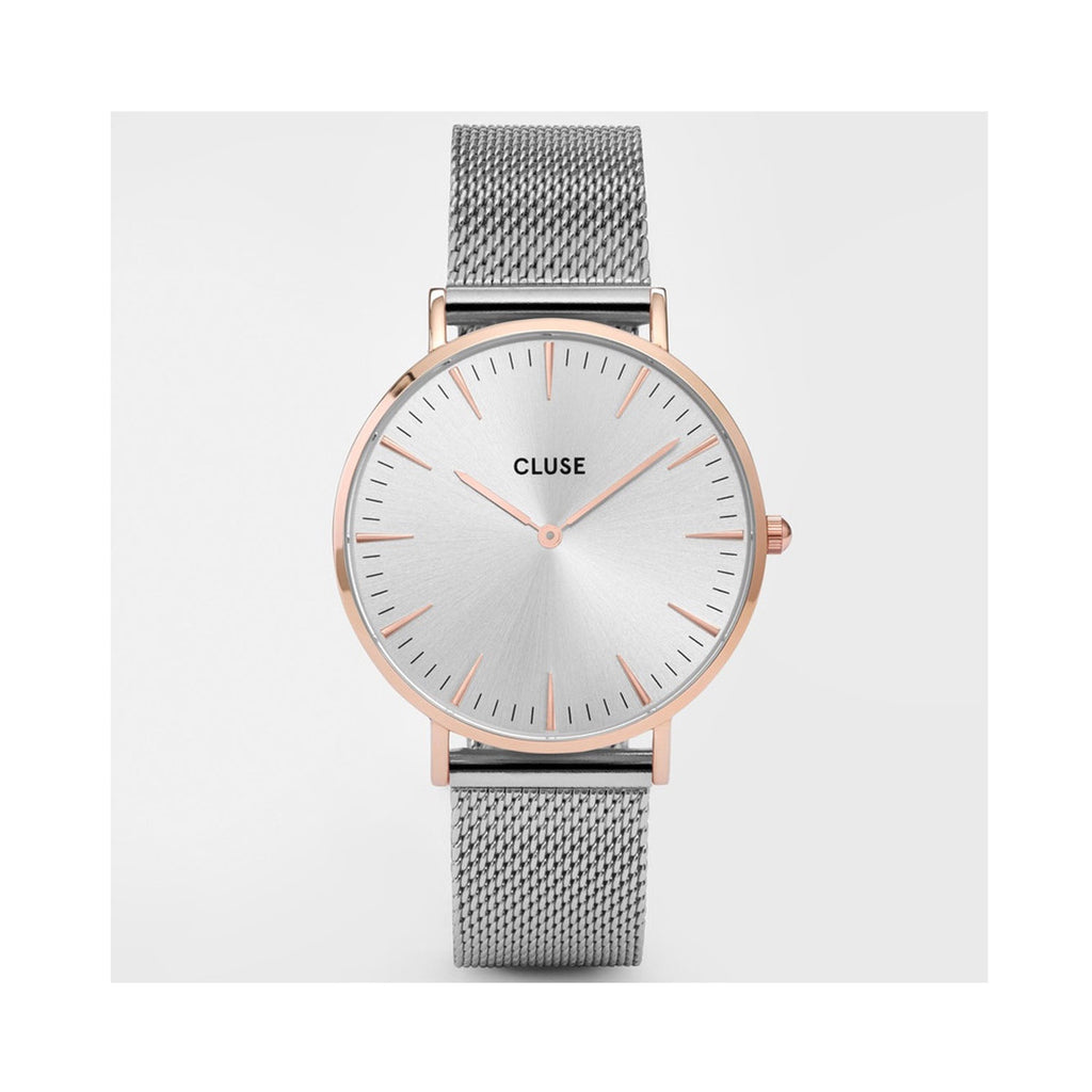 Watch Boho Chic Mesh - Rose Gold / Silver