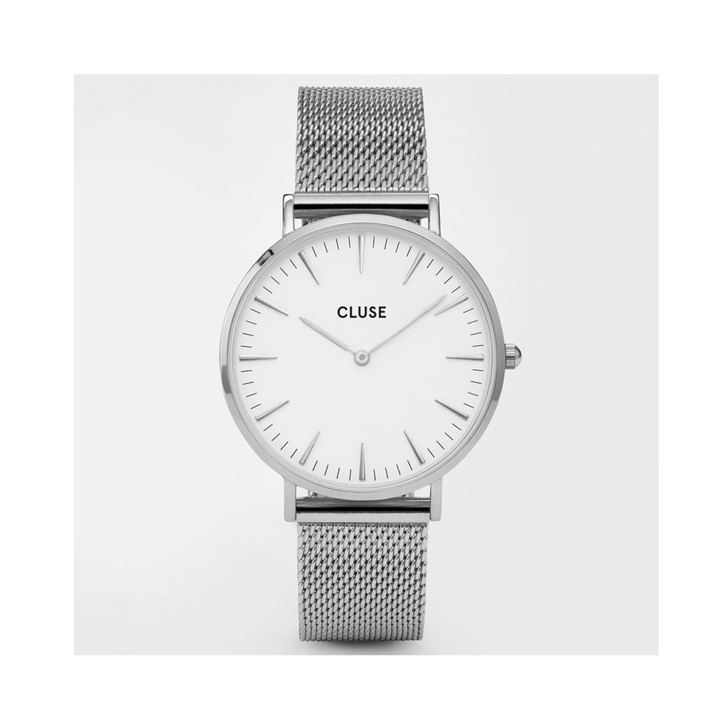 Watch Boho Chic Mesh - Silver / White